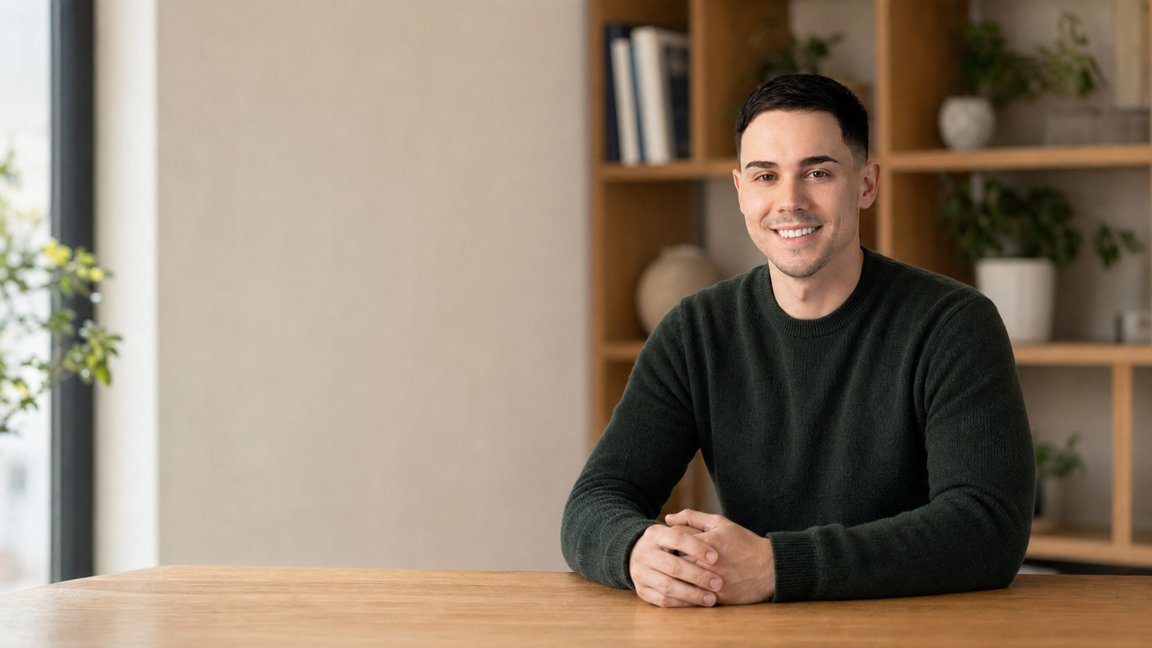 Marko Vajs in a modern office